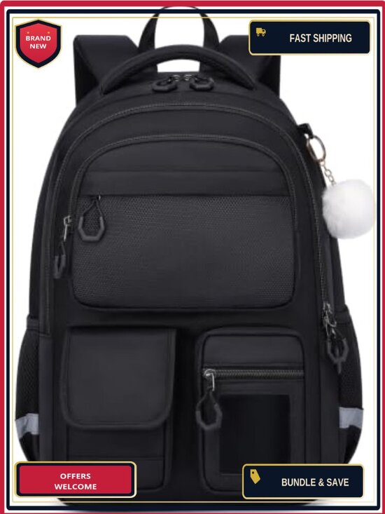 College Laptop Backpack for Women Teen Girls Daypack High School Travel